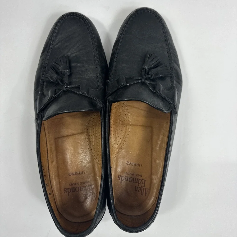 Allen Edmonds‎ Loafers Men's 9D Urbino Tassel Loafers Slip on Made In Italy